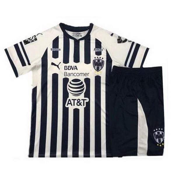 Camiseta Monterrey 1ª Niños 2018/19 Blanco